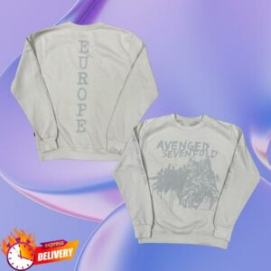 A7x World Merch Avenged Sevenfold Europe Tour Libad Crewneck Sweater