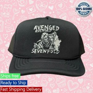 A7x World Merch Avenged Sevenfold Europe Tour Libad Trucker Hat