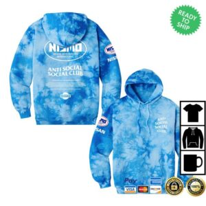 Antisocialsocialclub Merch Store Assc X Nissan Component Hoodie