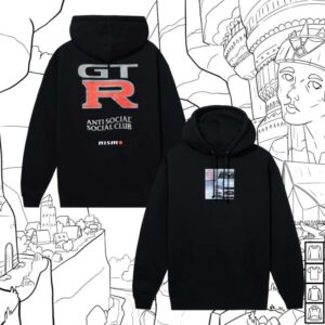 Antisocialsocialclub Merch Store Assc X Nissan Gt-R Hoodie