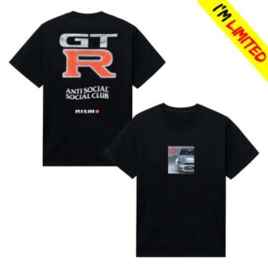 Antisocialsocialclub Merch Store Assc X Nissan Gt-R Tee
