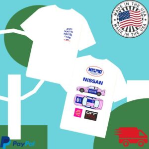 Antisocialsocialclub Merch Store Assc X Nissan Gt-R Tee