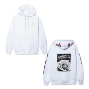 Antisocialsocialclub Merch Store Assc Wildleder Hoodie