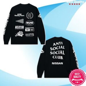 Antisocialsocialclub Merch Store Assc X Nissan Racing Team Ls Tee