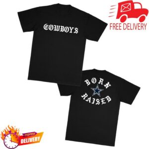 Bornxraised Merch Store Born X Raised Cowboys Fine Line Tee