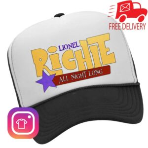 Lionel Richie Store Merch All Night Long Trucker Hat