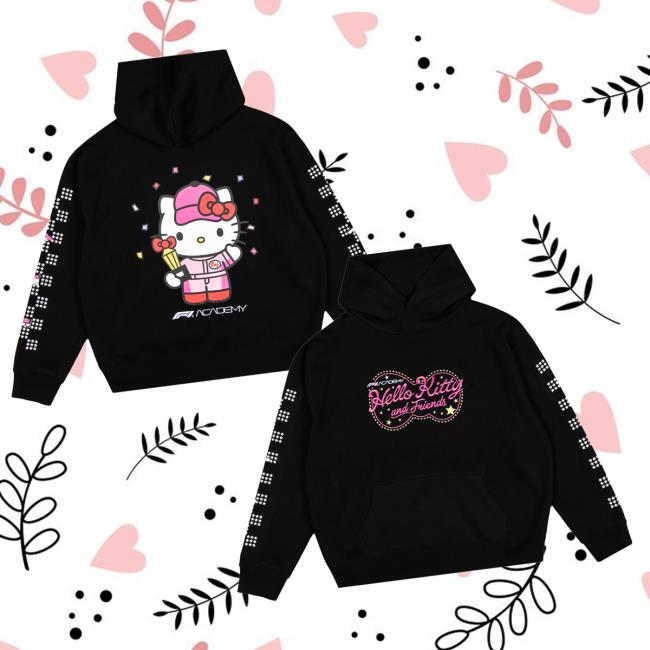 F1 Academy Hello Kitty Merch Store Men’s Black F1 Academy X Hello Kitty Neon Hoodie F1 Academy Hello Kitty Merch Store Men’s Black F1 Academy X Hello Kitty Neon Hoodie