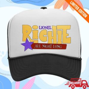 Lionel Richie Merch Store All Night Long Trucker Hat