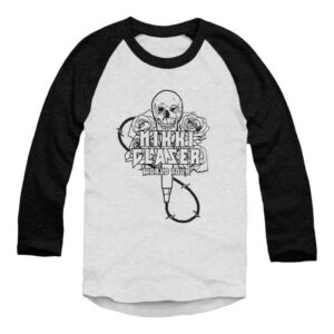 Nikki Glaser Merch Store Skull Raglan