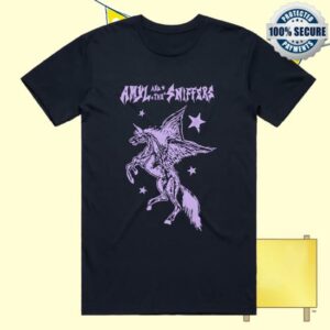 Sound Merch Store Amyl And The Sniffers Old Town Road Navy T-Shirt
