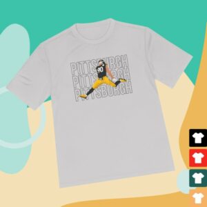 Yinzershop Store Merch Pittsburgh Victory Jump Sport-Tek Unisex Moisture Wicking Tee