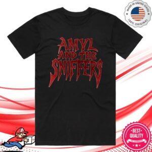 Sound Merch Store Amyl And The Sniffers Rennie Blood Black T-Shirt