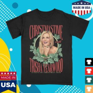 Trisha Yearwood Merch Store 2025 Trisha Yearwood Christmastime Photo Tour Tee