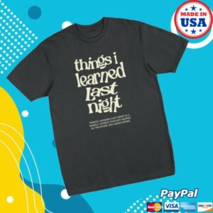 Tilln Store Merch Retro Font Tee