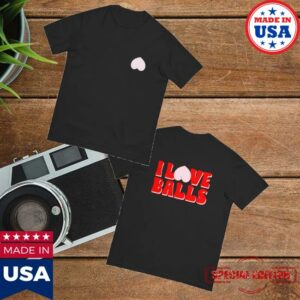 Aeshas Merch Store I Love Balls Original Shirt