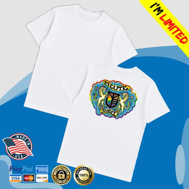 Meute Shop Merch Jubel Rainbow T-Shirt Meute Shop Merch Jubel Rainbow T-Shirt