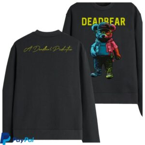 Deadbear Store Merch Ted Black Sweatshirt