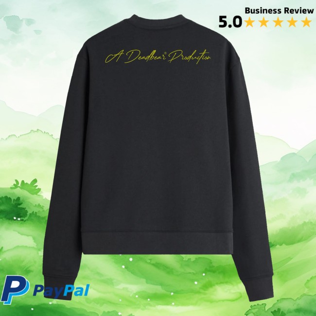 Deadbear Store Merch Ted Black Sweatshirt Deadbear Store Merch Ted Black Sweatshirt