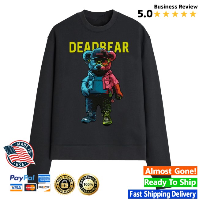 Deadbear Store Merch Ted Black Sweatshirt Deadbear Store Merch Ted Black Sweatshirt