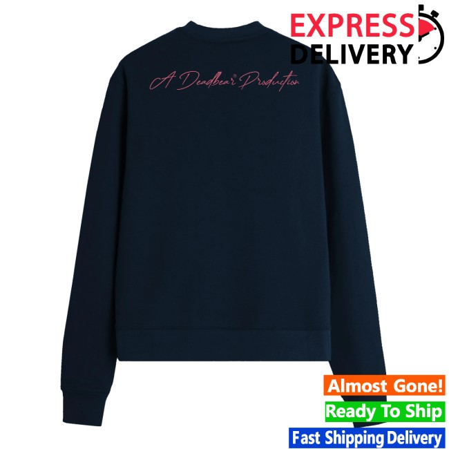 Deadbear Store Merch Ted Navy Sweatshirt Deadbear Store Merch Ted Navy Sweatshirt
