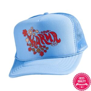 Bingsurf Store Merch Good Karma Trucker College Blue Hat