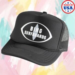 Bingsurf Store Merch Original Bing 2.0 Trucker Black Hat