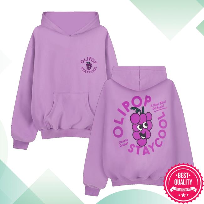 Staycoolnyc Merch Store Olipop Classic Grape Hoodie Staycoolnyc Merch Store Olipop Classic Grape Hoodie