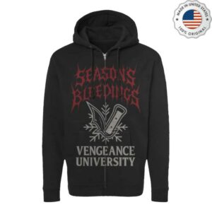 Vngnz Merch Store Season’s Bleedings Zip Hoodie
