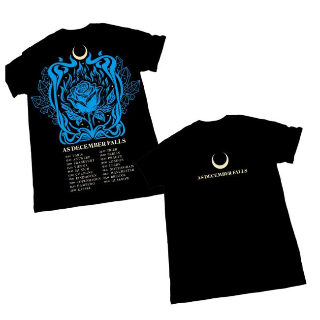 As December Falls Merch Store 2025 Tour Tee Unisex As December Falls Merch Store 2025 Tour Tee Unisex