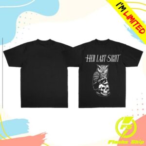 Her Last Sight Merch Store Owl T-Shirt Black