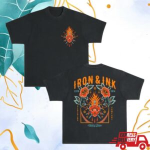Iron And Ink Clothing Merch Store New Sacred Heart Onyx Washed Black