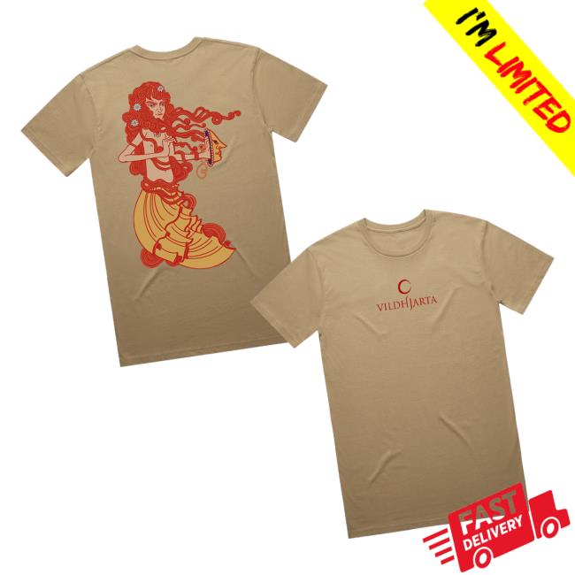 Vildhjarta Store Merch Dancer Tee Sand Vildhjarta Store Merch Dancer Tee Sand