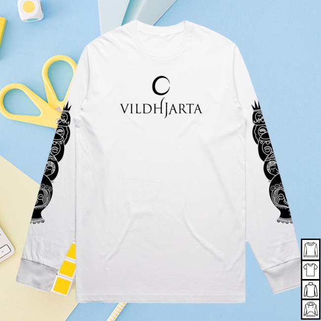 Vildhjarta Store Merch Totem Longsleeve White Vildhjarta Store Merch Totem Longsleeve White