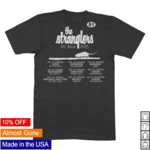 Stranglers Store Merch Stranglers ‘51’ Uk Tour T-Shirt