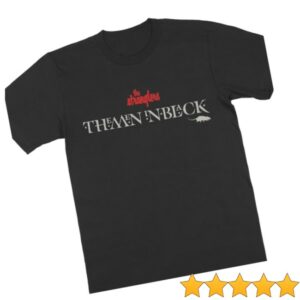 Stranglers Store Merch Men In Black Red Logo Tee