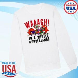 Warhammer Store Merch Red Gobbo Winter Wonderland Christmas Jumper Shirt