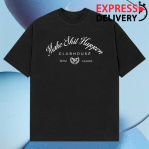 Nick Nayersina Store Merch Clubhouse Black Tee