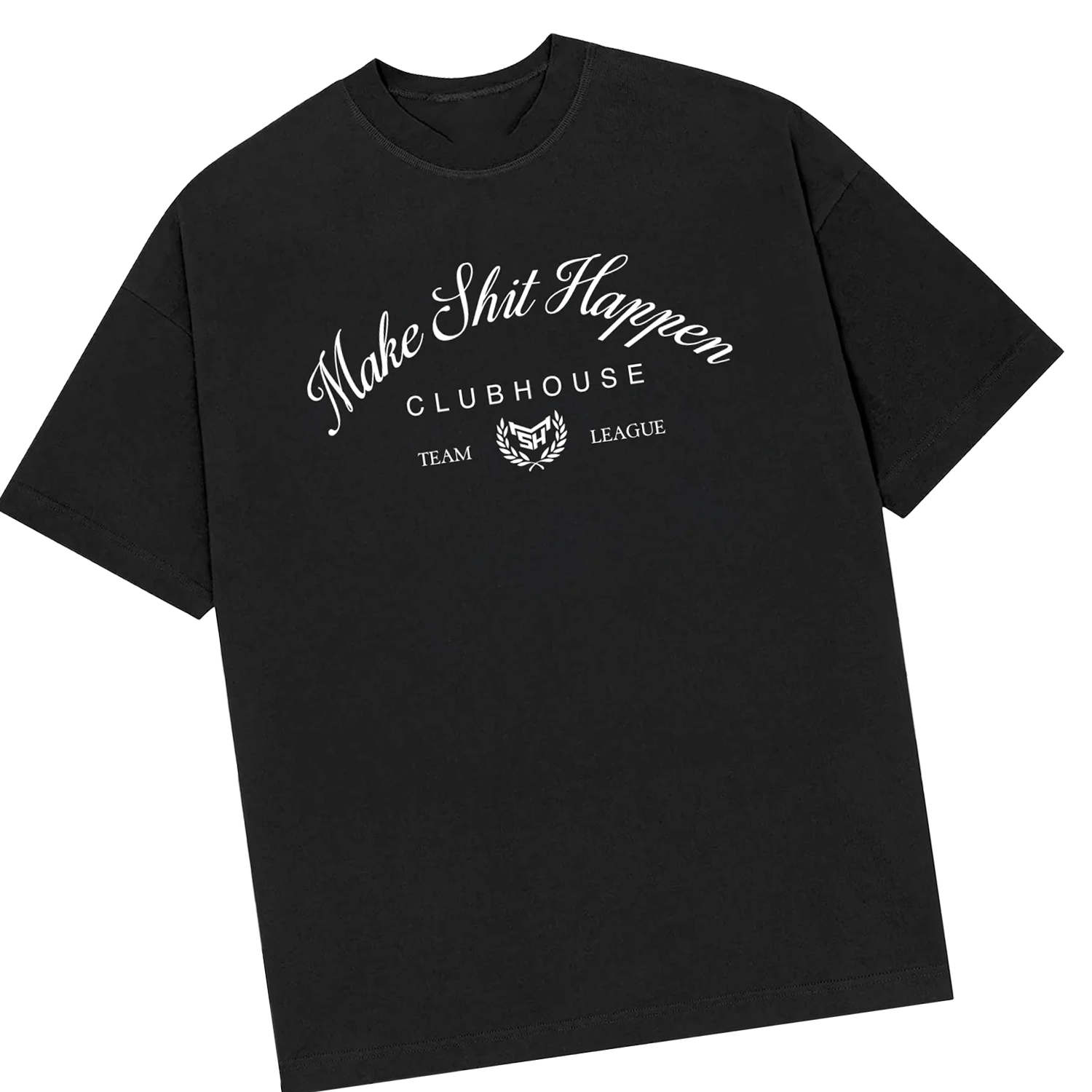 Nick Nayersina Store Merch Clubhouse Black Tee Nick Nayersina Store Merch Clubhouse Black Tee