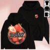 kenny boilerroom store merch strawberry logo black hood wf