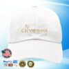 kenny t1 shop store merch t1 2025 world champions v6 dad hat white