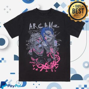 Riot Games Merch Store Arcane Jinx And Ekko Tee