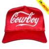 kenny trash flower trucker hats store merch coca cola cowboy satin 3d embroidered trucker hat