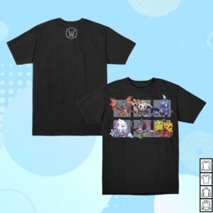 Blizzard Gear Merch Store World Of Warcraft Cute But Deadly T-Shirt Black