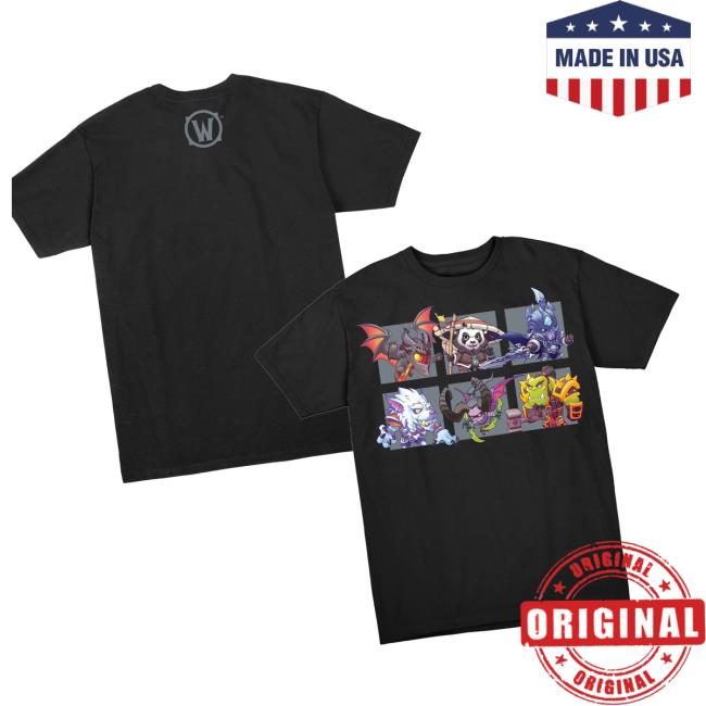Blizzard Gear Merch Store World Of Warcraft Cute But Deadly T-Shirt Black Blizzard Gear Merch Store World Of Warcraft Cute But Deadly T-Shirt Black
