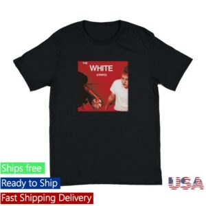 Third Man Records Merch Store Let’s Shake Hands White Stripes T Shirt