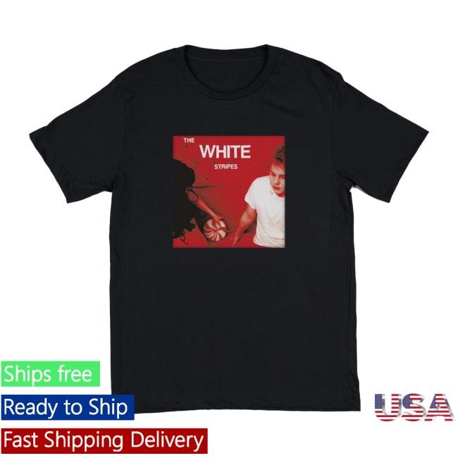 Third Man Records Merch Store Let’s Shake Hands White Stripes T Shirt Third Man Records Merch Store Let’s Shake Hands White Stripes T Shirt
