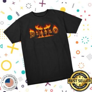 Blizzard Store Merch Diablo Ii Logo T-Shirt