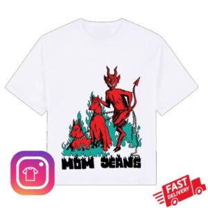 Mom Jeans Webstore Merch Devil Dog Cropped Boxy Tee