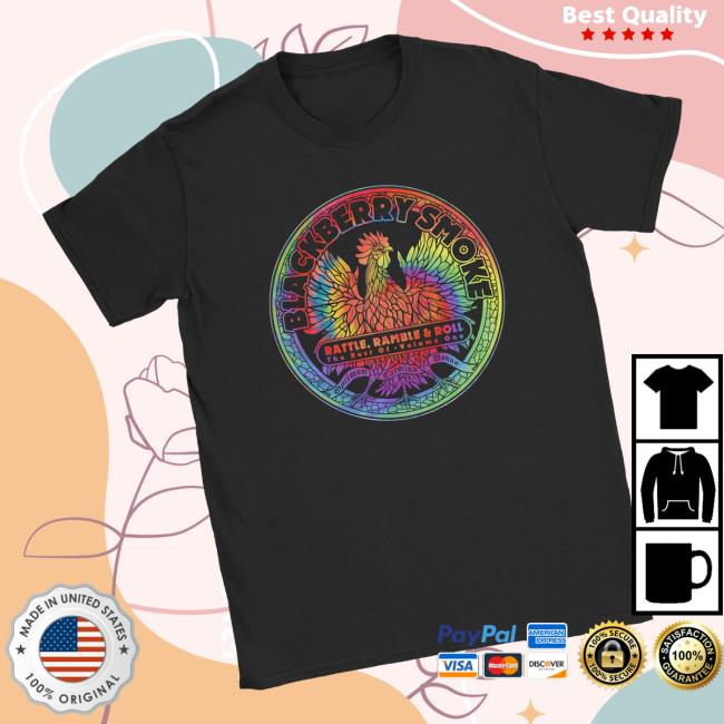 Blackberry Smoke Merch Store Rattle Ramble And Roll Tee Blackberry Smoke Merch Store Rattle Ramble And Roll Tee