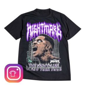 Full Violence Merch Store Nightmare In New York Tour Classic Tee In Black